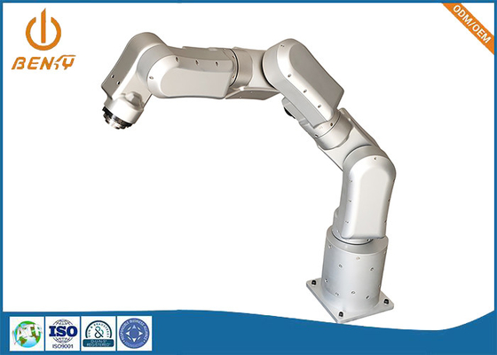 ISO9001 ακρίβεια CNC που επεξεργάζεται τη συνεταιριστική επεξεργασία μερών της Shell ρομπότ στη μηχανή