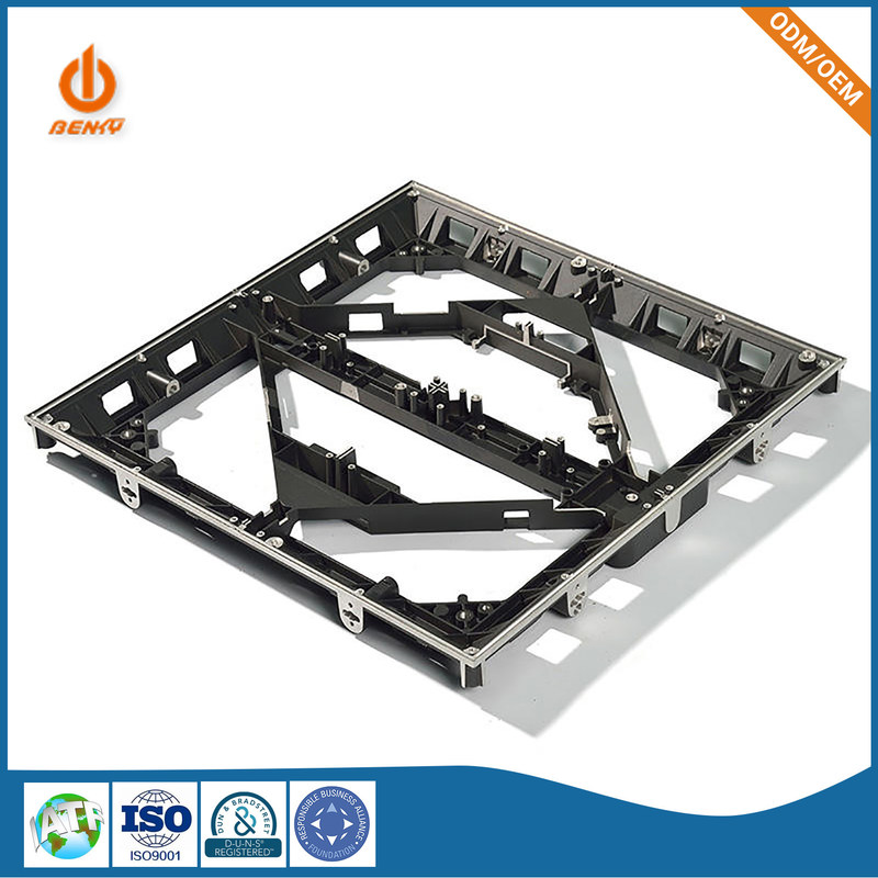 Backplane οθόνης επίδειξης των εσωτερικών HD επιτροπής πλαισίων τοίχων μερών ρίψεων κύβων πίσω οδηγήσεων αργιλίου γραφείο βαρύτητας κραμάτων