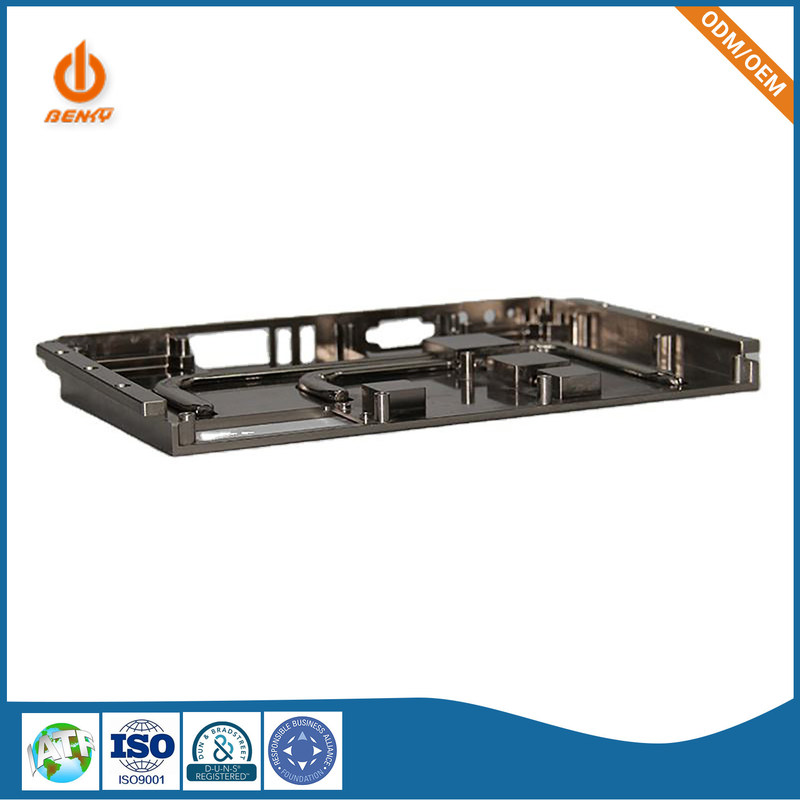 Προσαρμοσμένη χυτή κύβος ακρίβεια Cnc Heatsink αργιλίου που επεξεργάζεται τα μέρη επένδυσης στη μηχανή